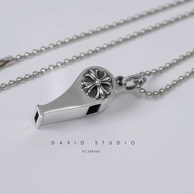 CHROME HEARTS CH PLUS WHISTLE PENDANT – BALL CHAIN
