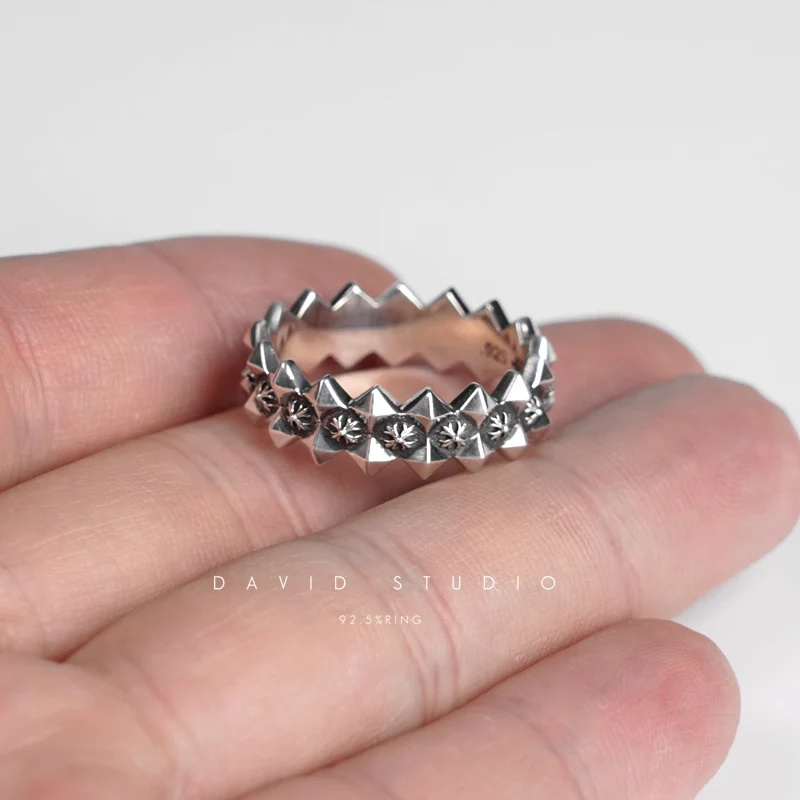 CHROME HEARTS CH PLUS RAGGED EDGE RING
