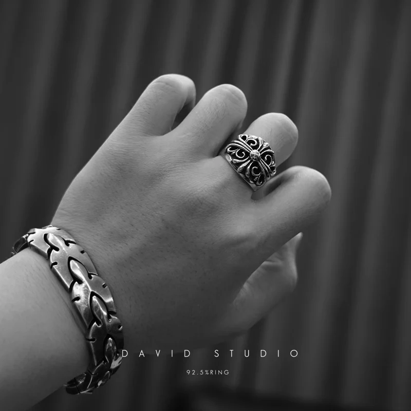 CHROME HEARTS KEEPER RING
