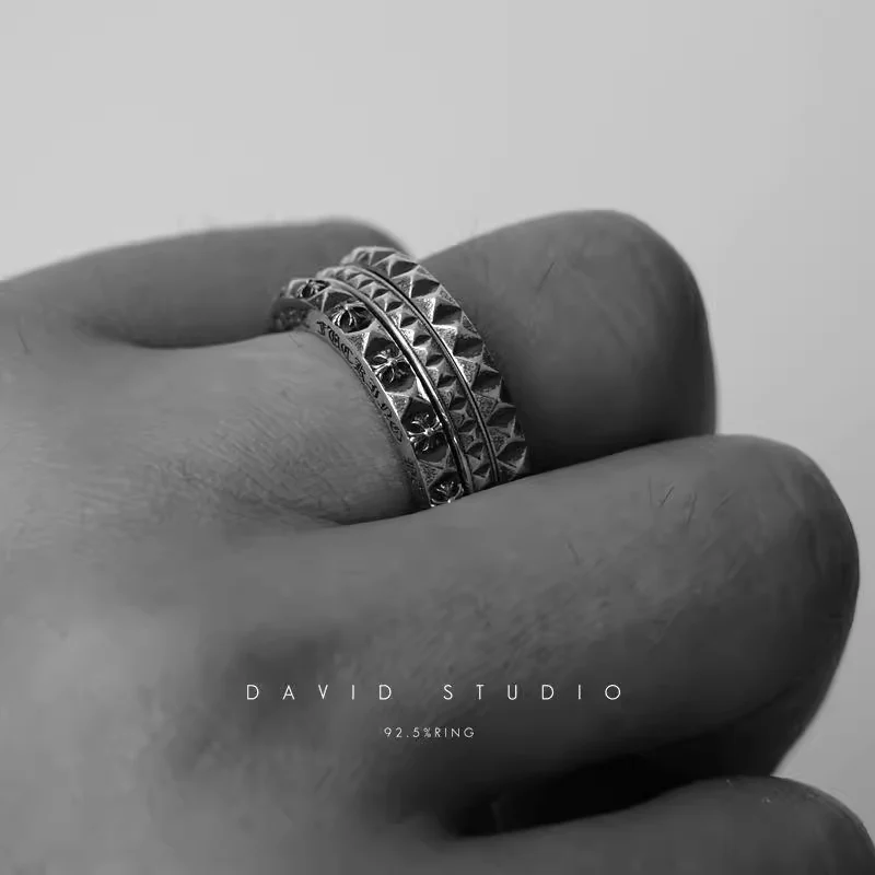 CHROME HEARTS TRUE FUCKING PUNK RING