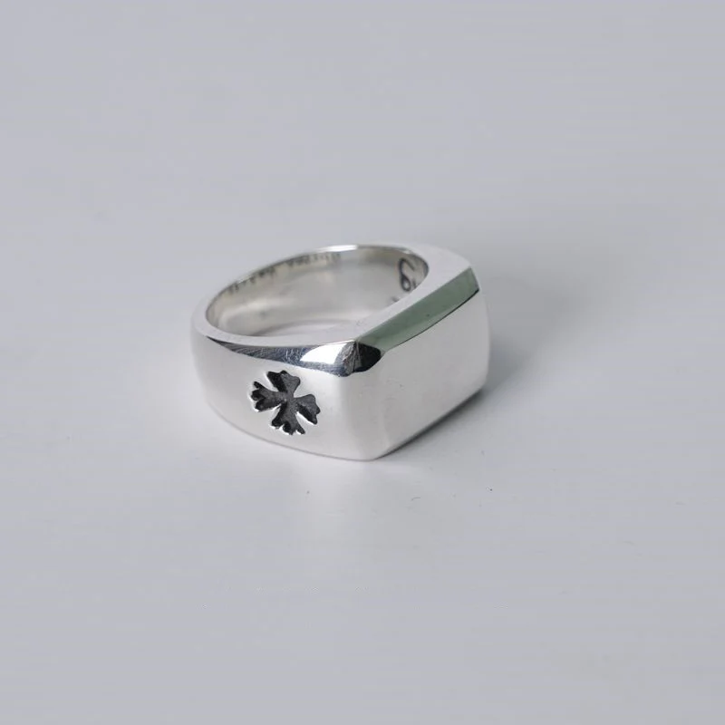 CHROME HEARTS BIG PJ CROSS RING