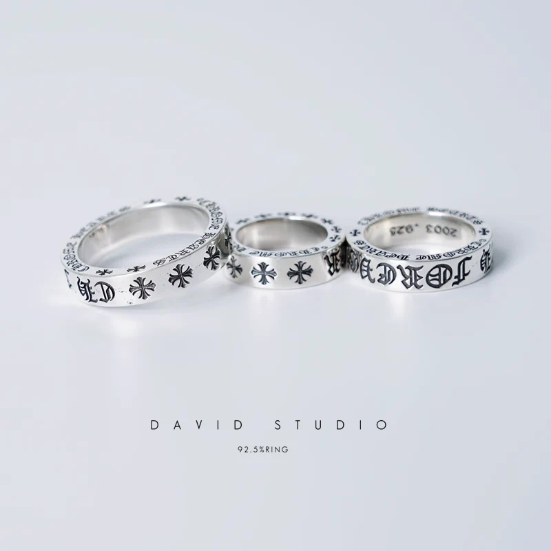 6MM CHROME HEARTS FOREVER RING – SPACER
