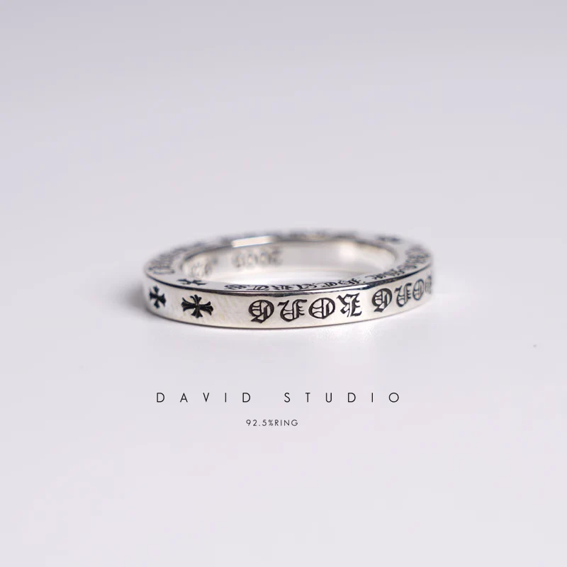 CHROME HEARTS 3MM FUCK YOU RING – SPACER