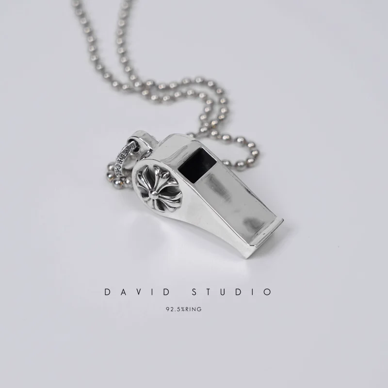 CHROME HEARTS CH PLUS WHISTLE PENDANT – BALL CHAIN