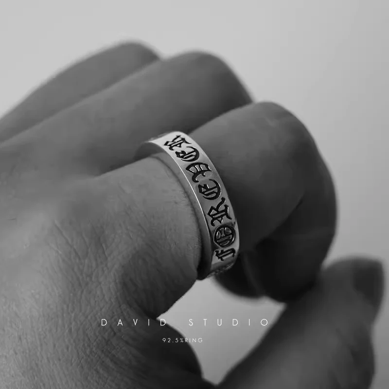 6MM CHROME HEARTS FOREVER RING – SPACER