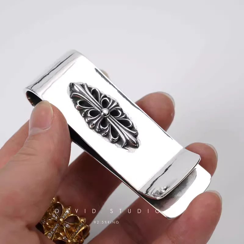 CHROME HEARTS FLORAL MONEY CLIP