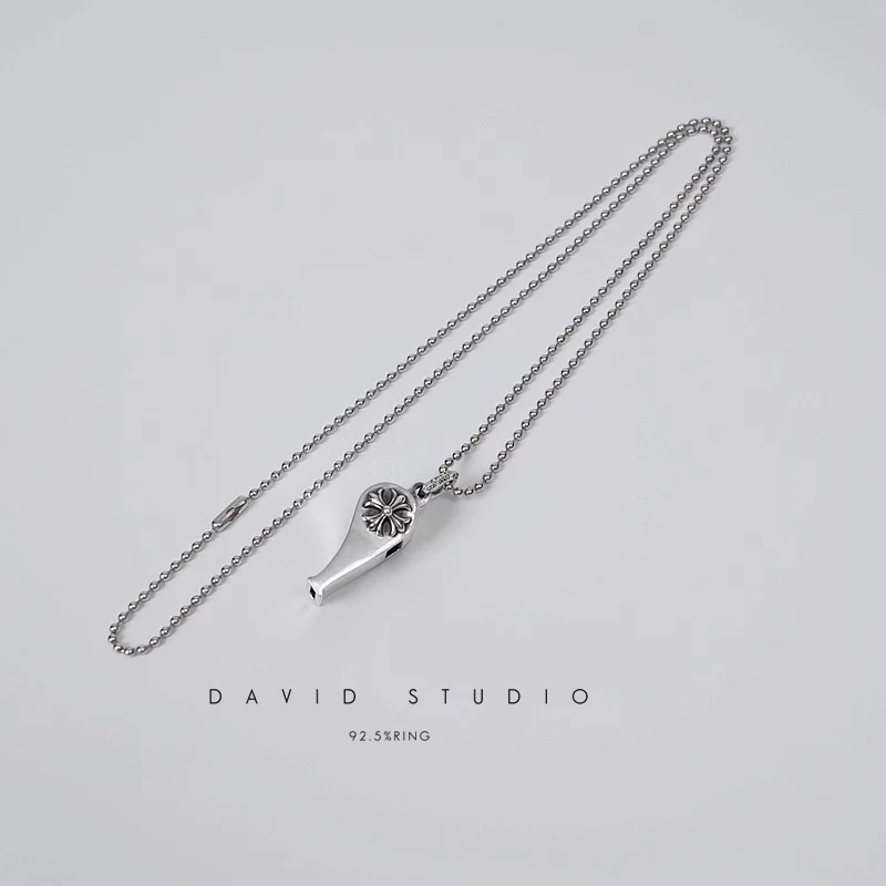 CHROME HEARTS CH PLUS WHISTLE PENDANT – BALL CHAIN