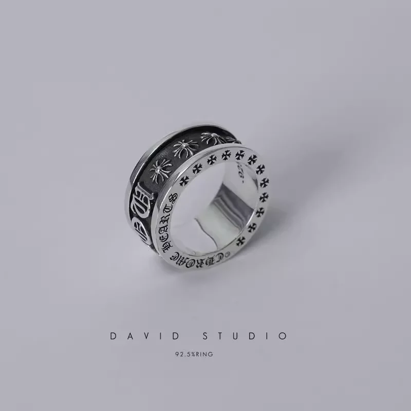 CHROME HEARTS FUCK YOU SPINNER RING