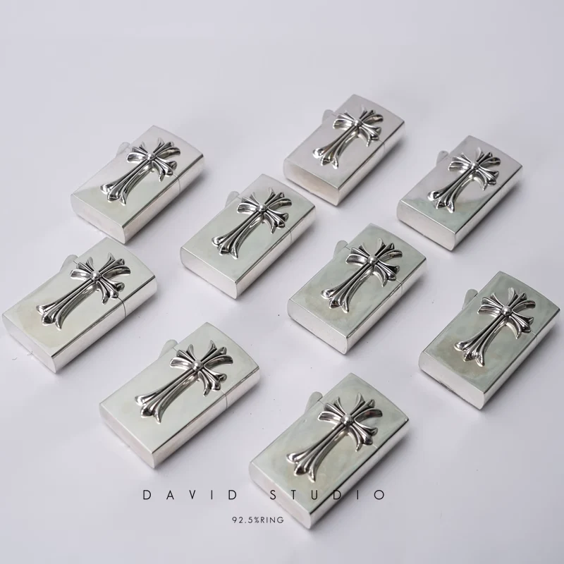 CHROME HEARTS DUBBLE CROSS ZIPPO LIGHTER