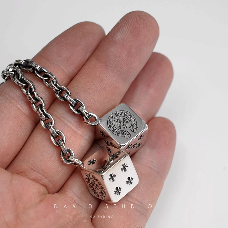 CHROME HEARTS DICE KEYCHAIN