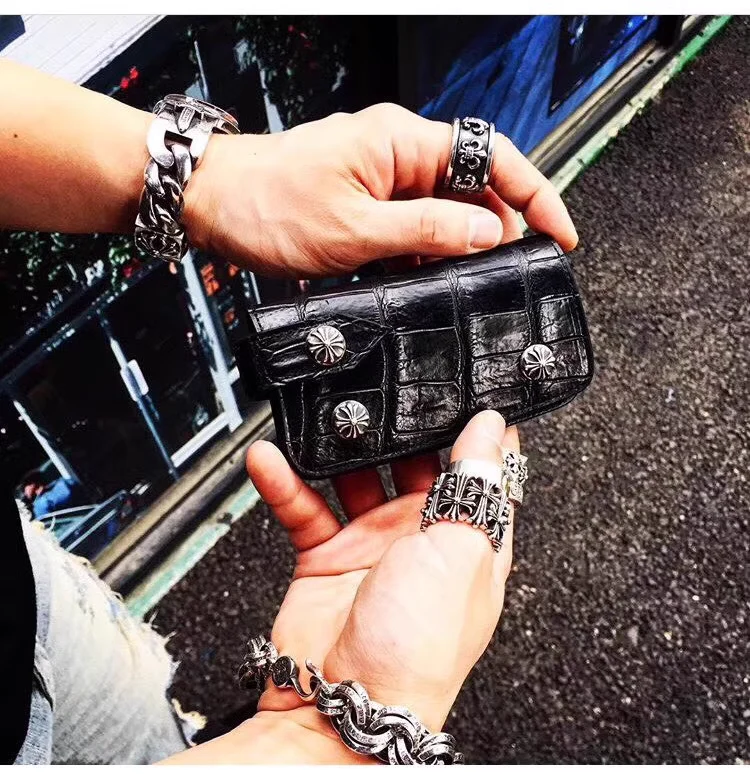 CHROME HEARTS BS FLEUR SPINNER RING