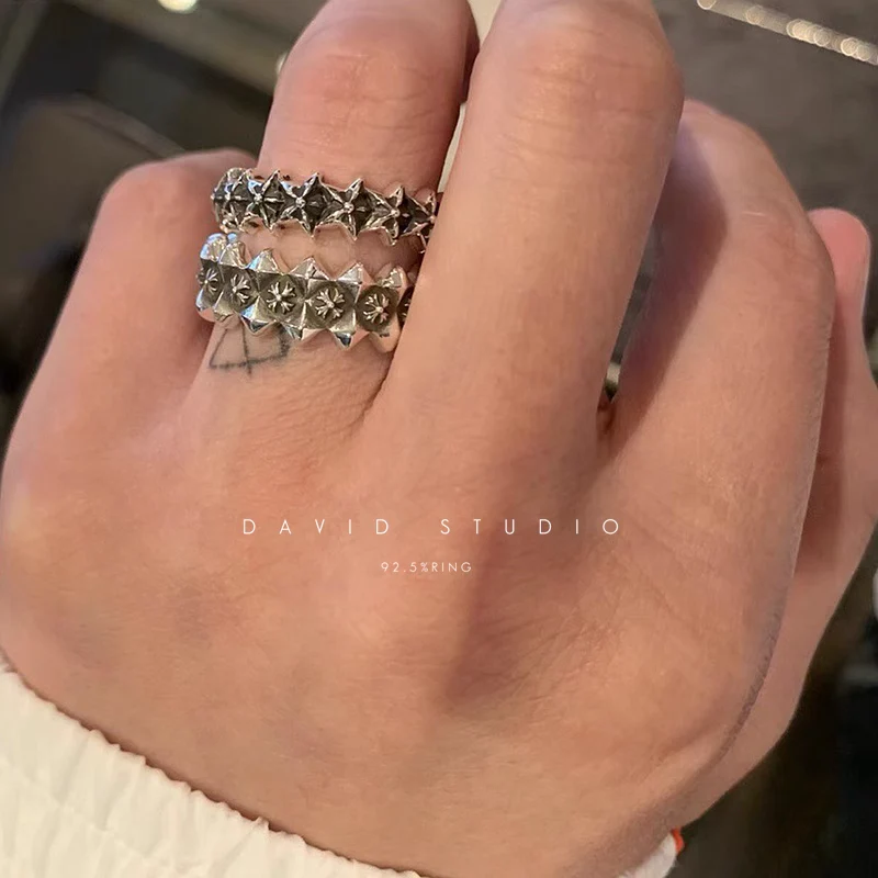 CHROME HEARTS CH PLUS RAGGED EDGE RING