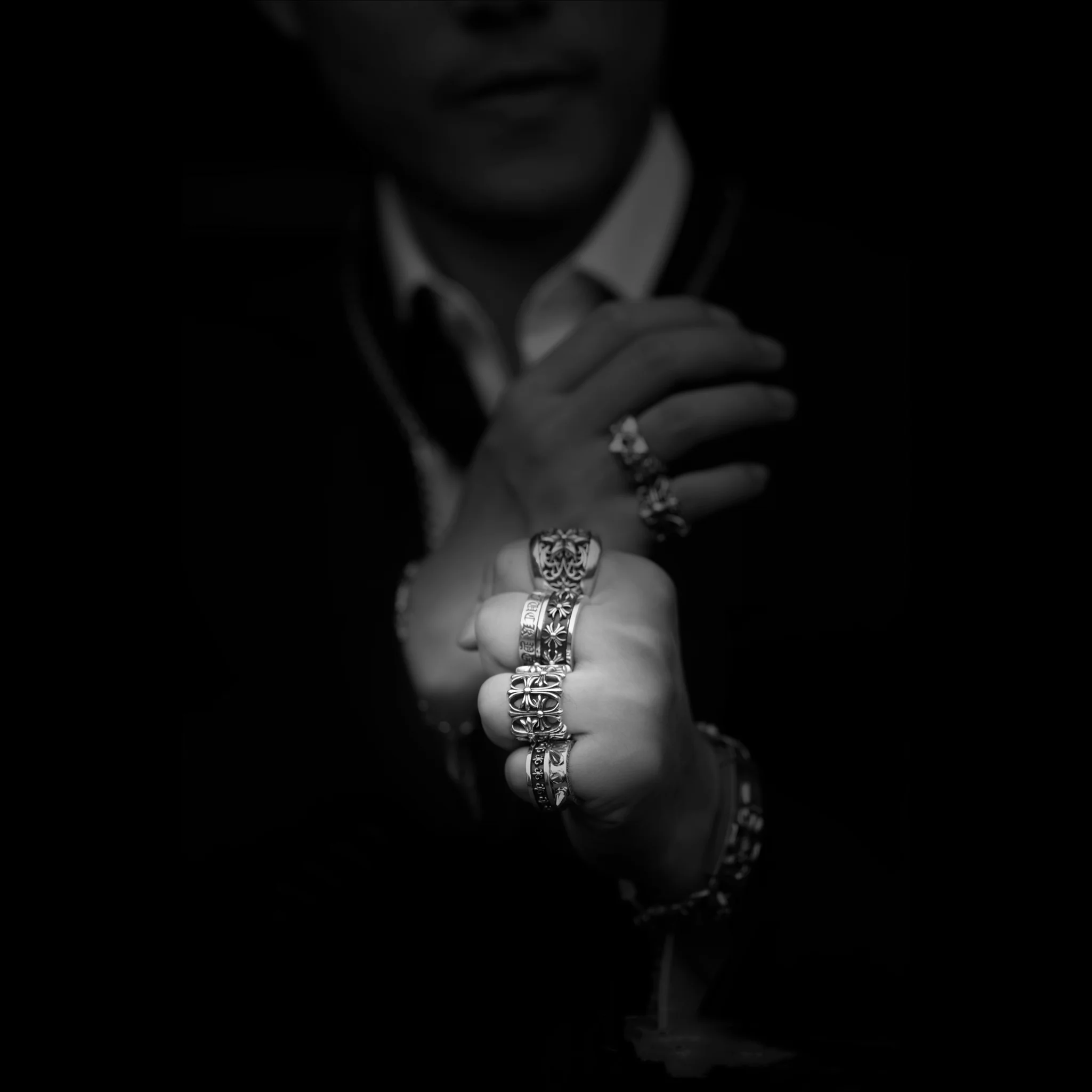 CHROME HEARTS CEMETERY RING