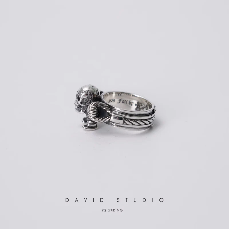 CHROME HEARTS FOTI HARRIS CABLE RING