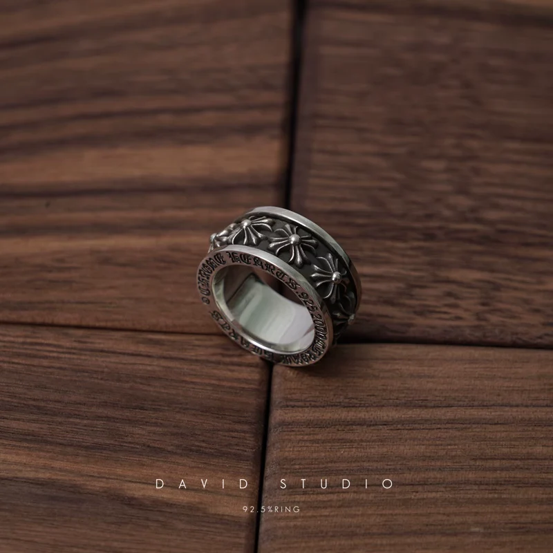 CHROME HEARTS CHX SPINNER RING