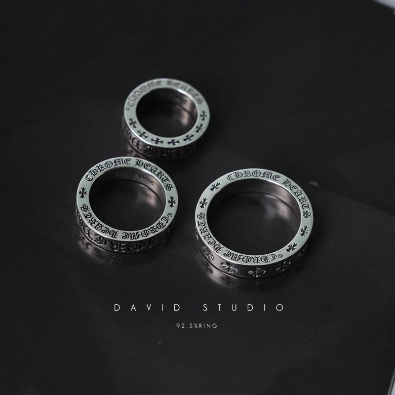 6MM CHROME HEARTS FOREVER RING – SPACER