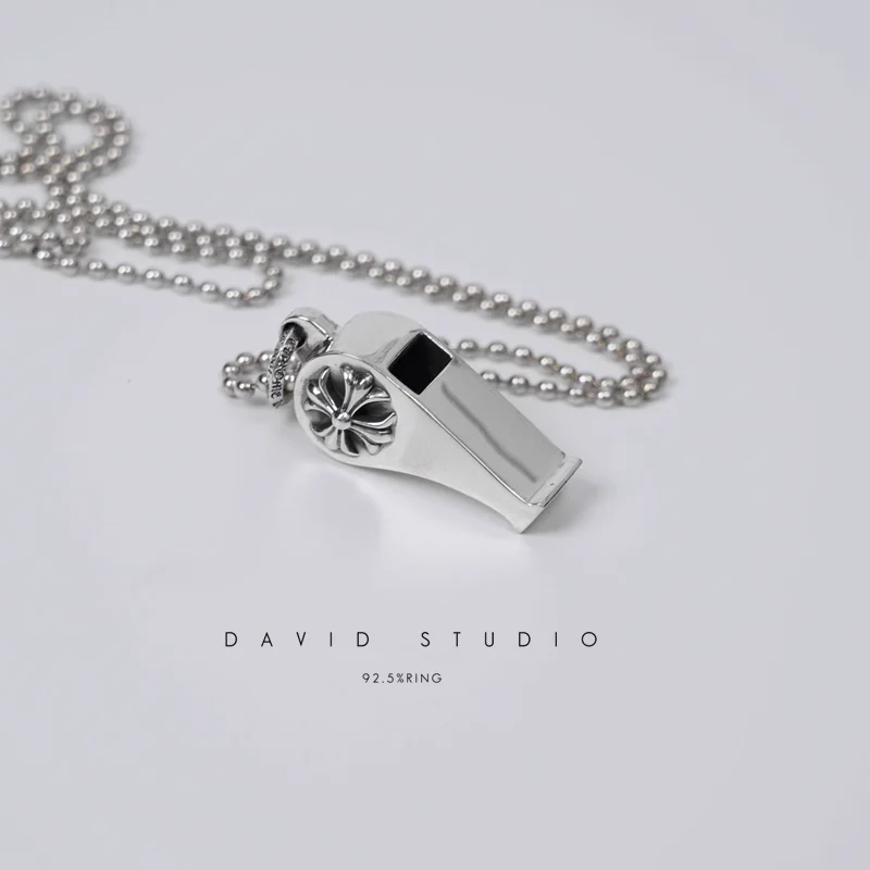 CHROME HEARTS CH PLUS WHISTLE PENDANT – BALL CHAIN