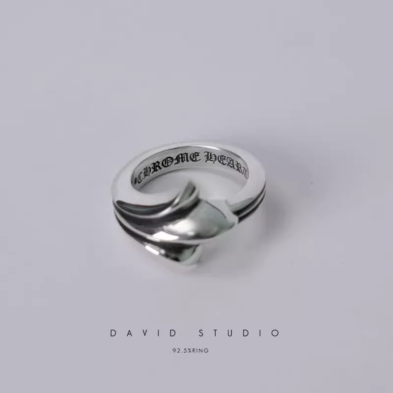 CHROME HEARTS 720 HALF CROSS TAIL RING
