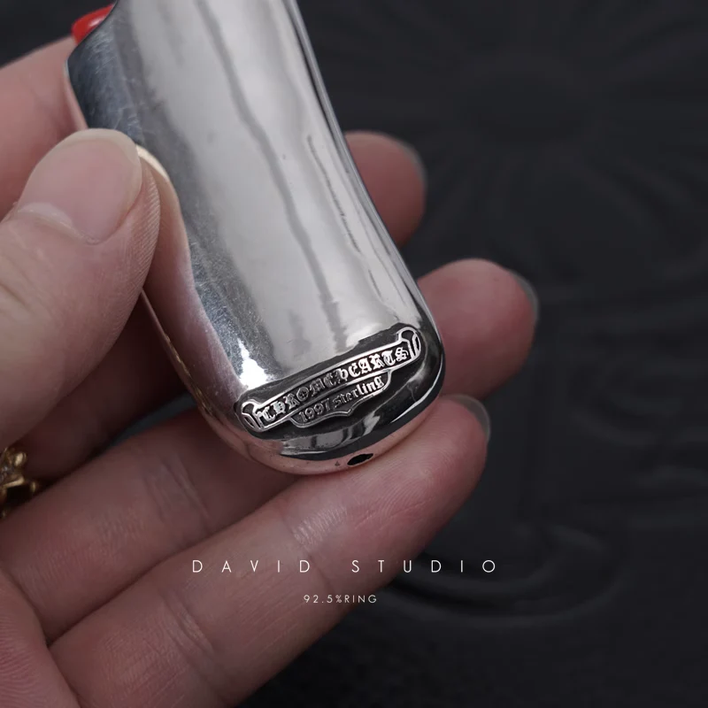 CHROME HEARTS FLORAL CROSS LIGHTER CASE