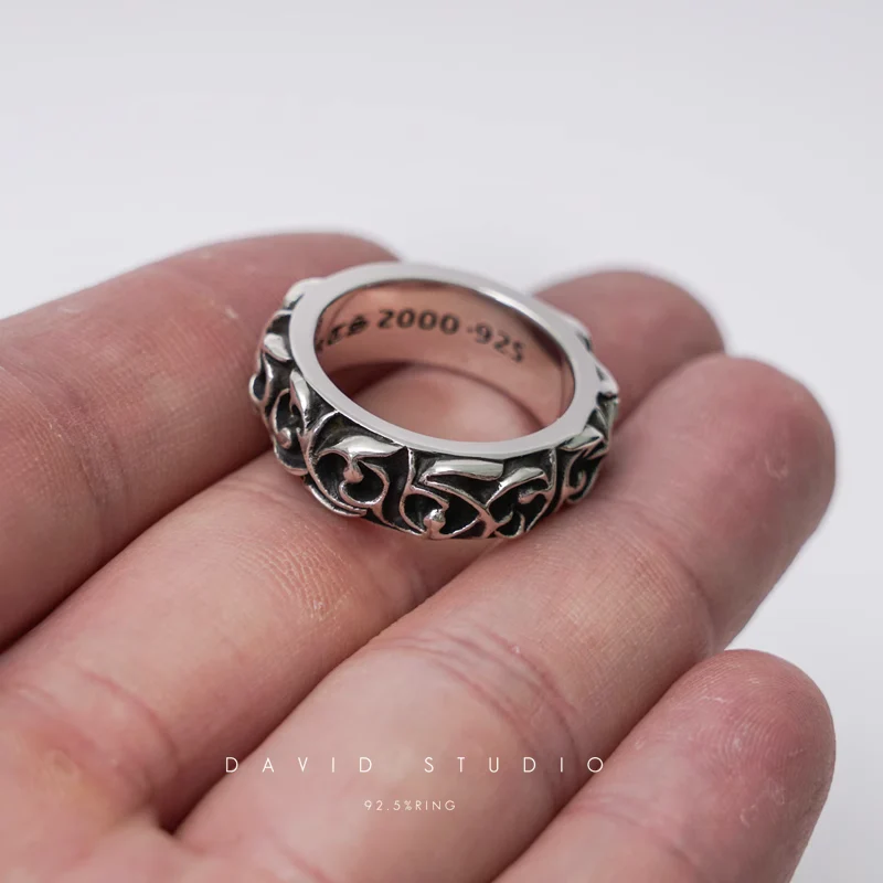 CHROME HEARTS ETERNITY VINE RING