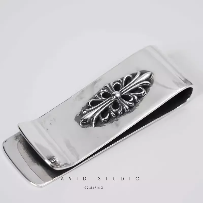 CHROME HEARTS FLORAL MONEY CLIP