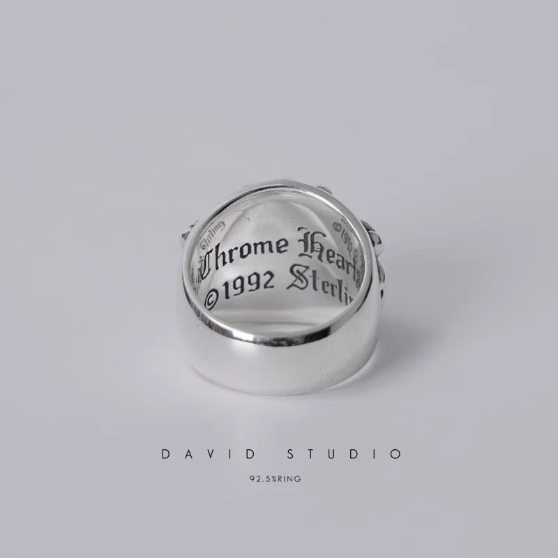 CHROME HEARTS KEEPER RING