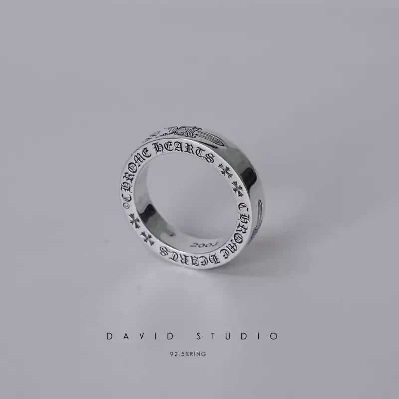 CHROME HEARTS DAGGER SPACER RING – 6MM
