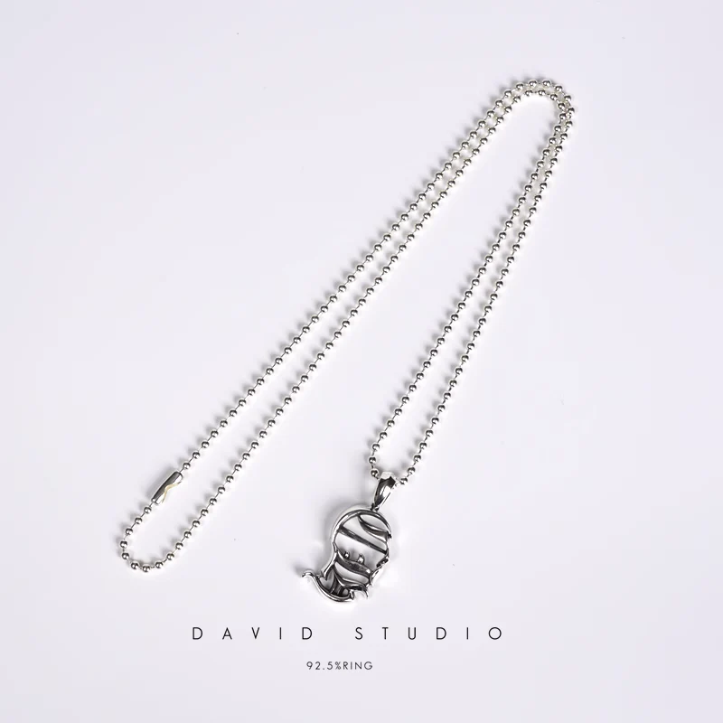 CH LOGO PENDANT – BALL CHAIN