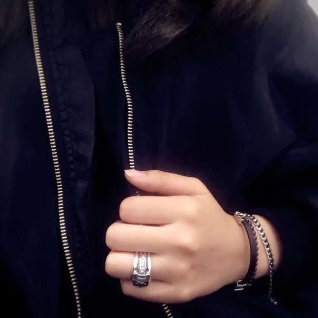 CHROME HEARTS DAGGER RING