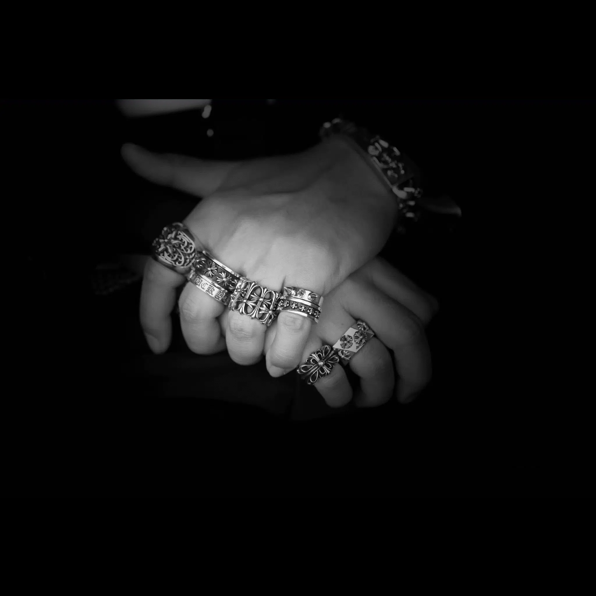CHROME HEARTS CEMETERY RING