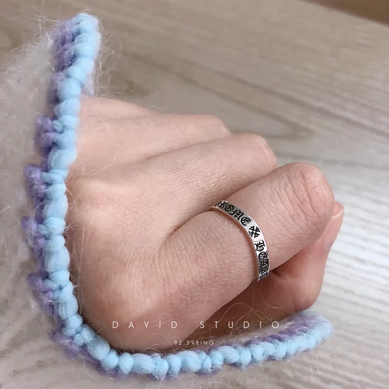 CHROME HEARTS DISTORT SPACER RING