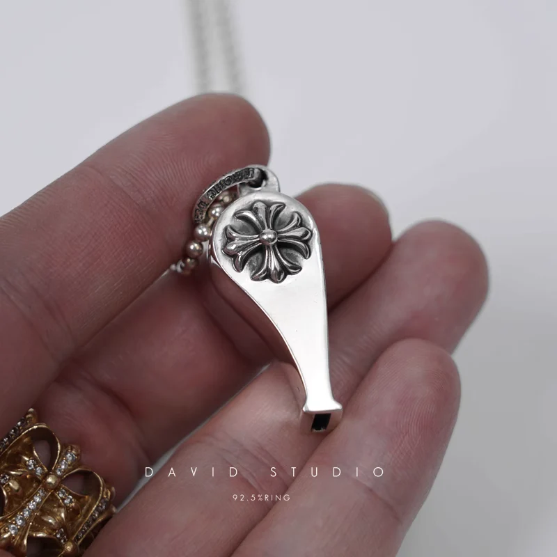CHROME HEARTS CH PLUS WHISTLE PENDANT – BALL CHAIN