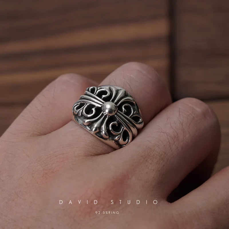 CHROME HEARTS KEEPER RING