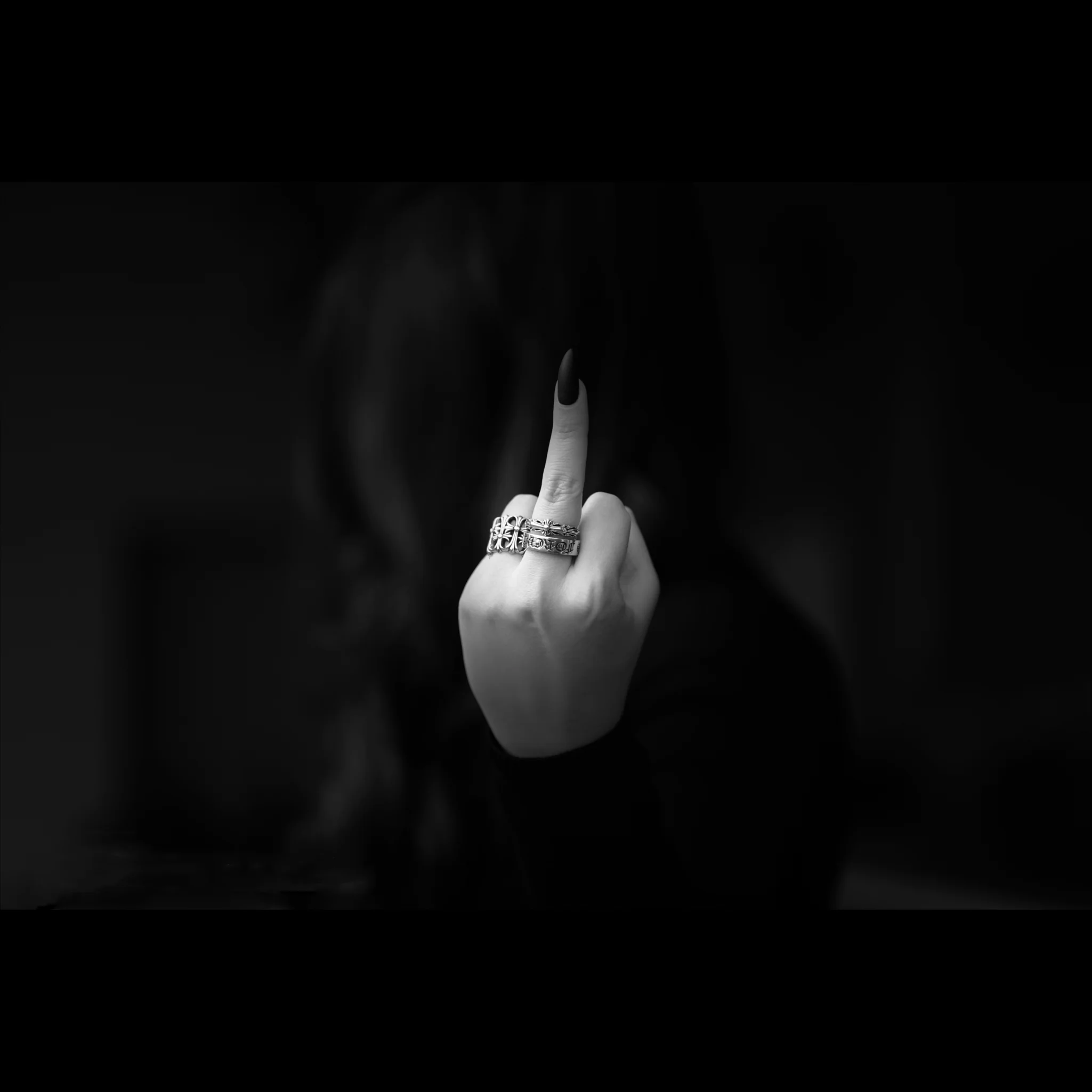 CHROME HEARTS CEMETERY RING