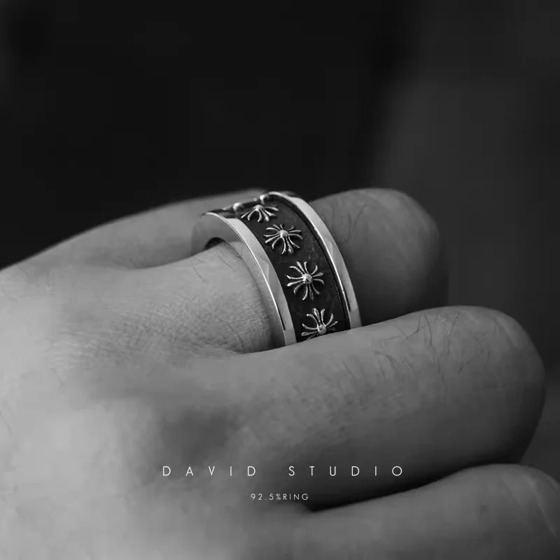 CHROME HEARTS FUCK YOU SPINNER RING