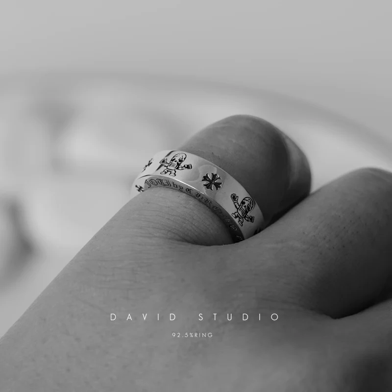 CHROME HEARTS 6MM FOTI HARRIS TEETER SPACER RING