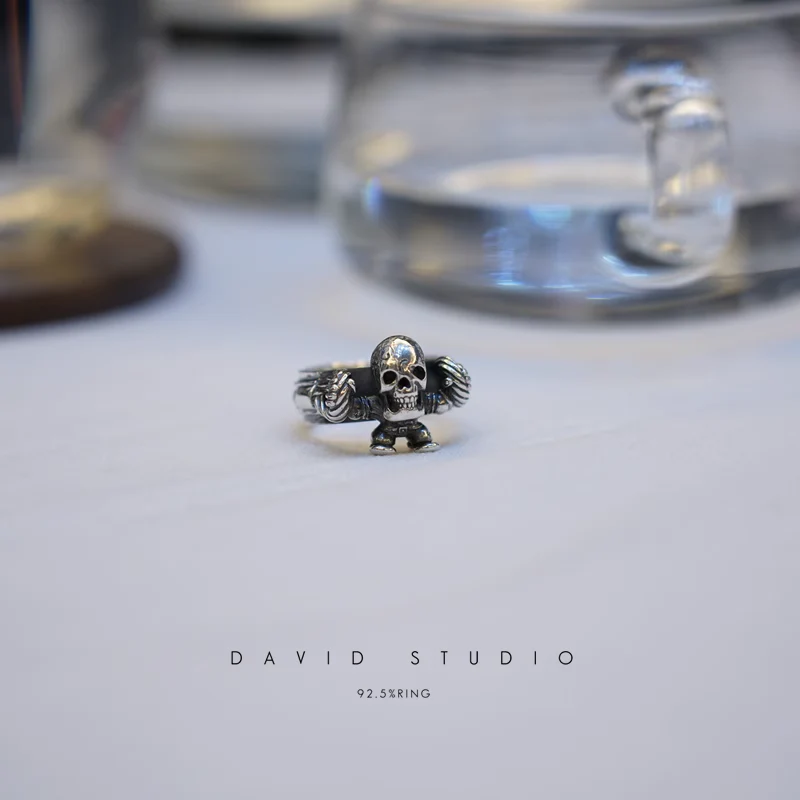 CHROME HEARTS FOTI HARRIS CABLE RING