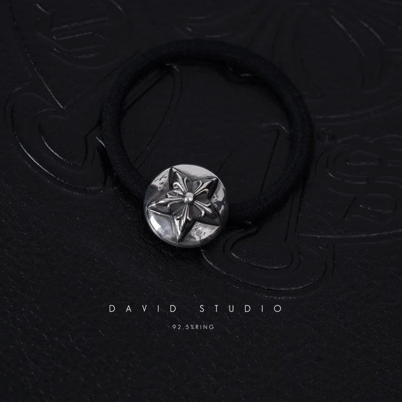 CHROME HEARTS STAR HAIR TIE