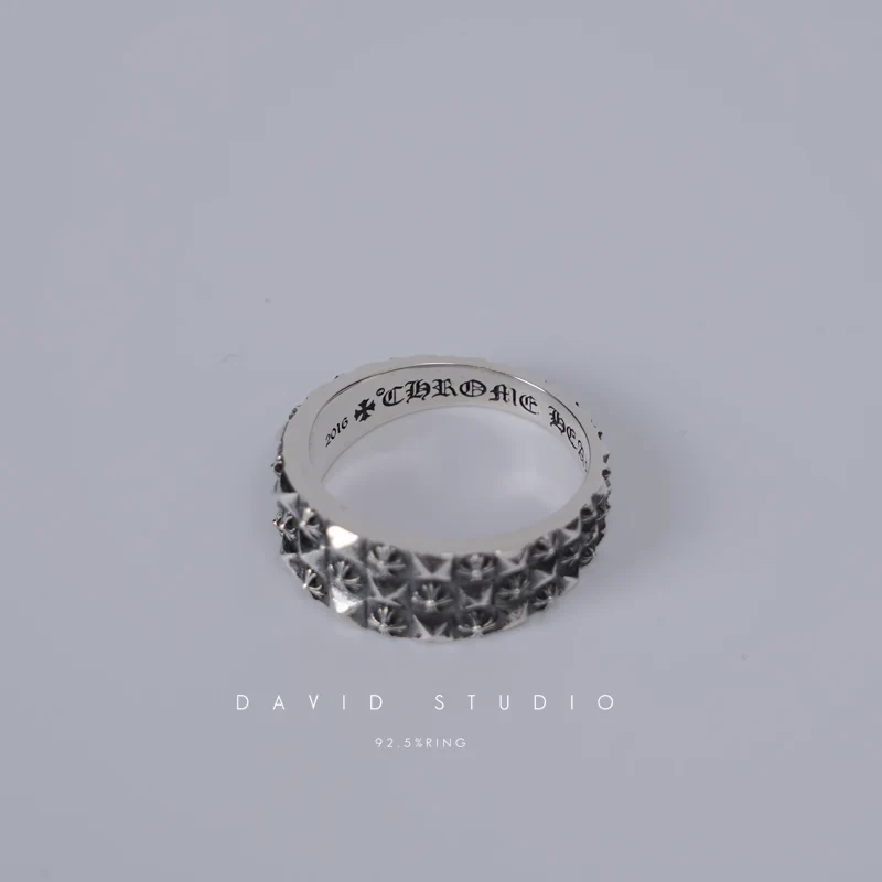 CHROME HEARTS MULTI CH PLUS STACK RING