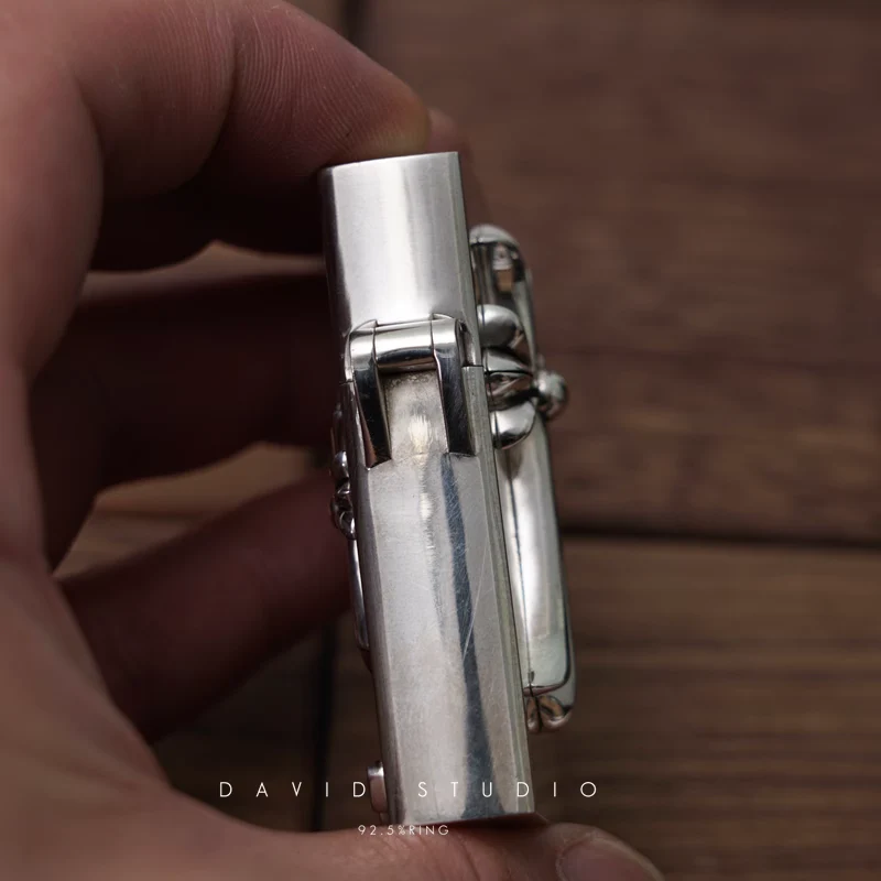 CHROME HEARTS DUBBLE CROSS ZIPPO LIGHTER
