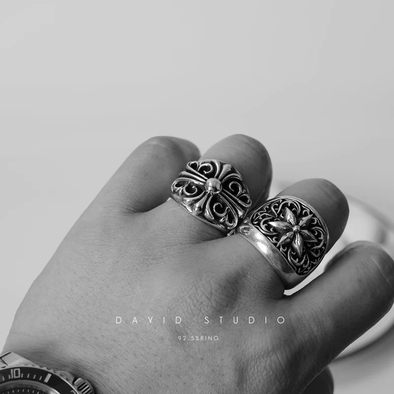 CHROME HEARTS KEEPER RING