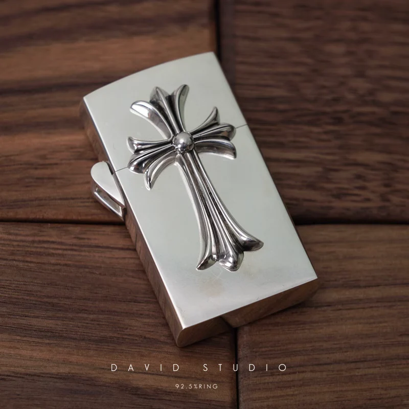 CHROME HEARTS DUBBLE CROSS ZIPPO LIGHTER