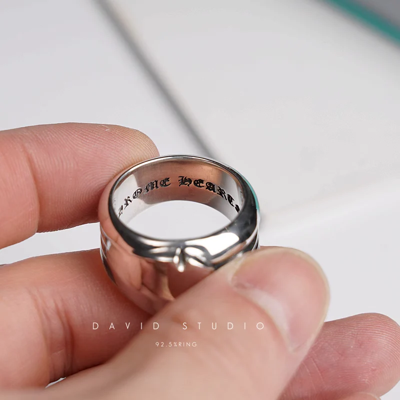 CHROME HEARTS BIG FLEUR TAIL RING