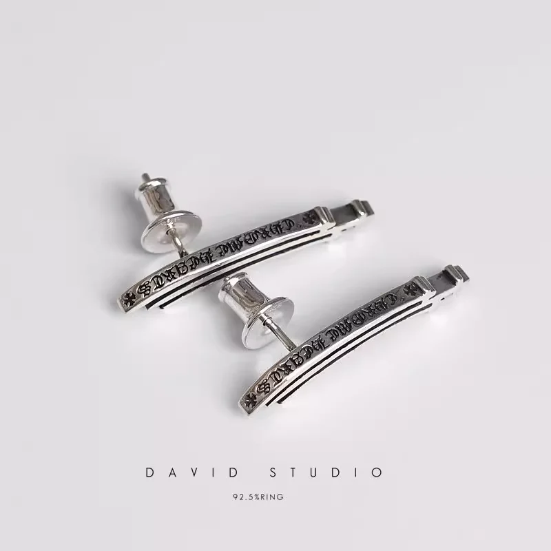 CHROME HEARTS 3RS CROSS EARRING