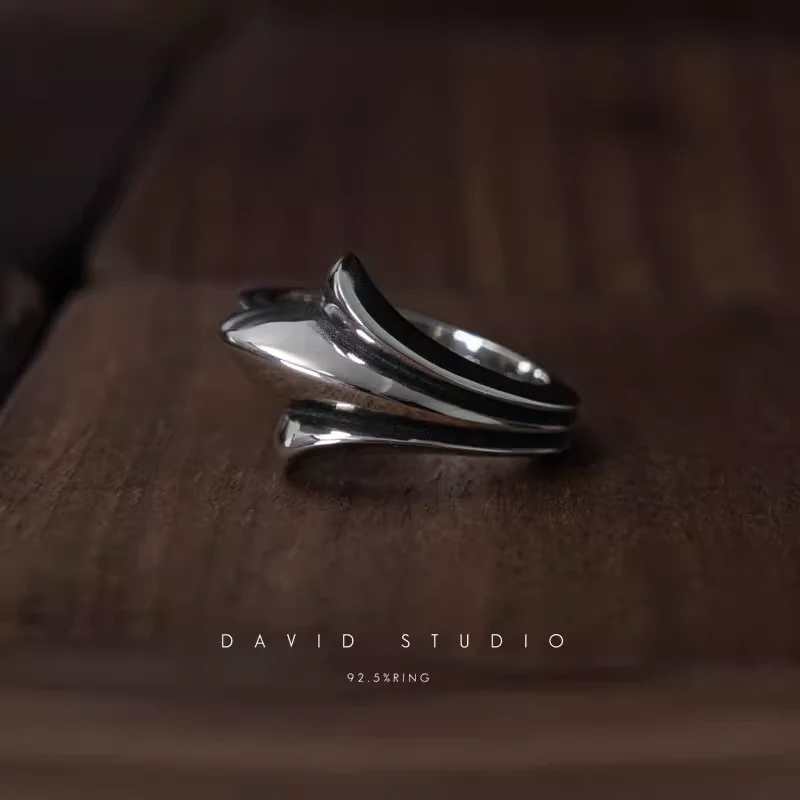 CHROME HEARTS 720 HALF CROSS TAIL RING