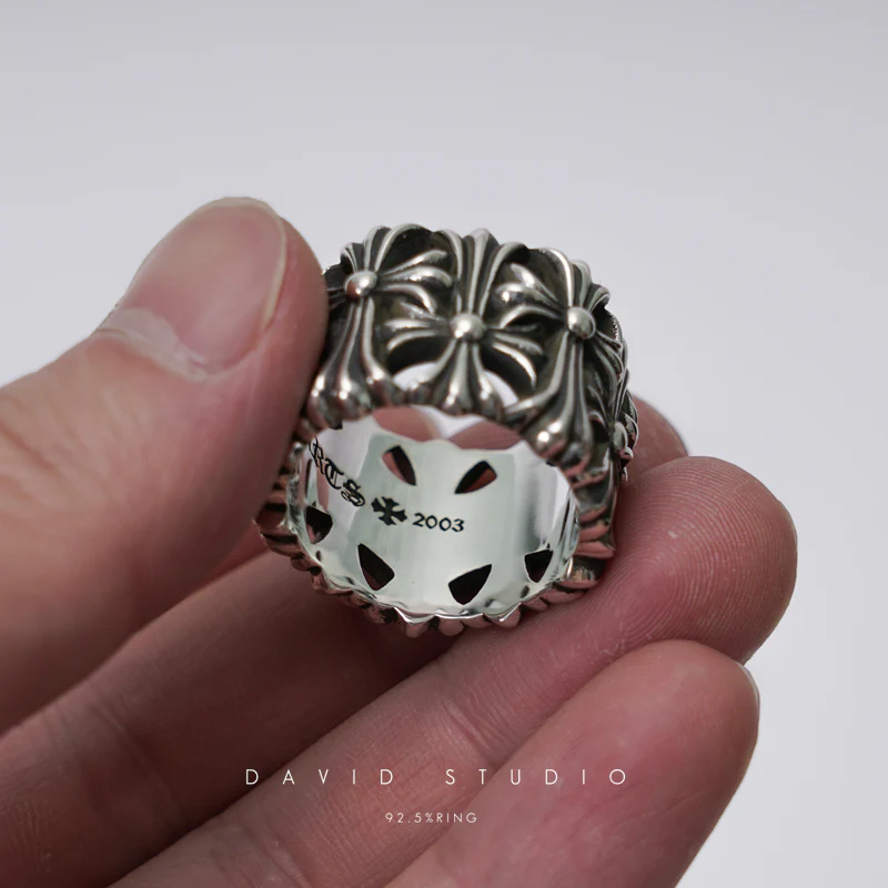 CHROME HEARTS CEMETERY RING