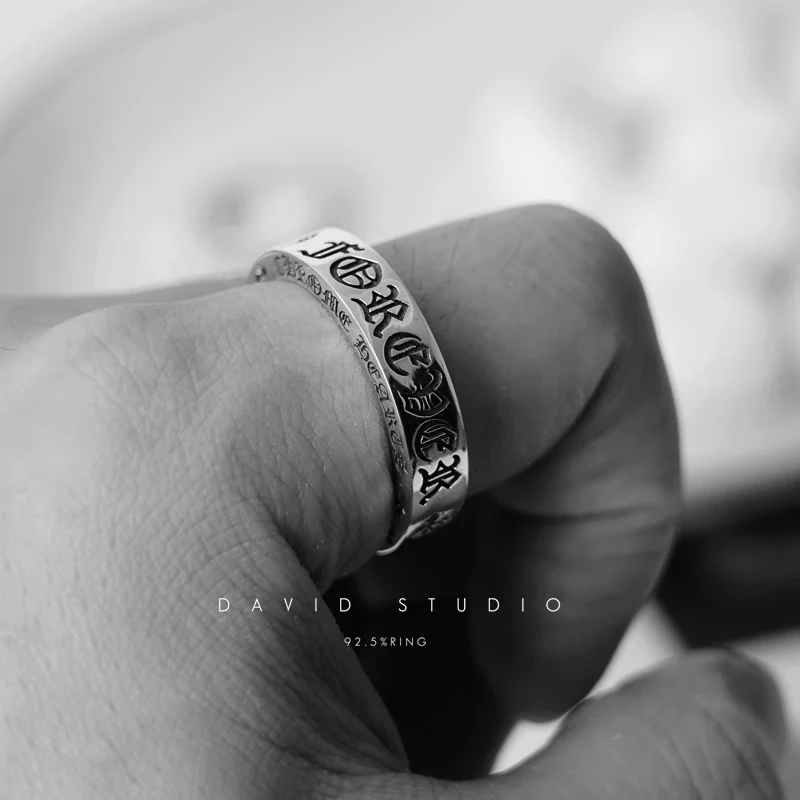 6MM CHROME HEARTS FOREVER RING – SPACER
