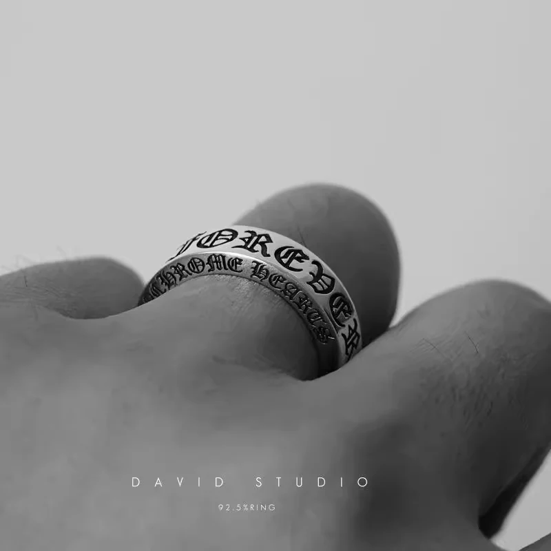 6MM CHROME HEARTS FOREVER RING – SPACER