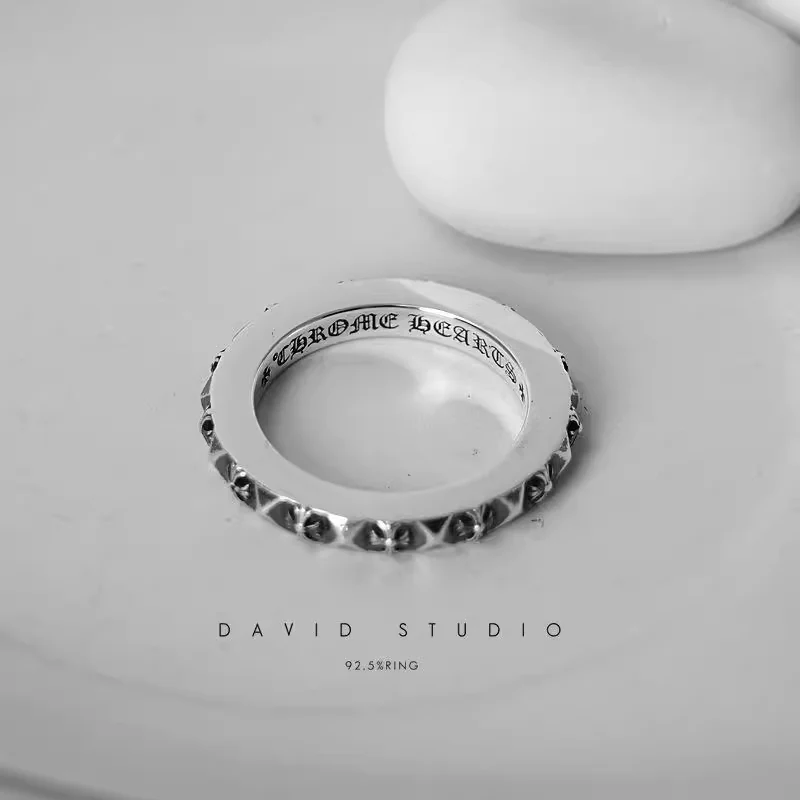 CHROME HEARTS TRUE FUCKING PUNK RING