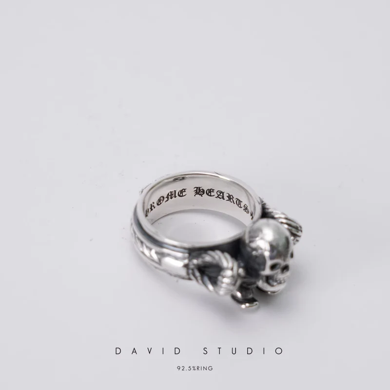 CHROME HEARTS FOTI HARRIS CABLE RING